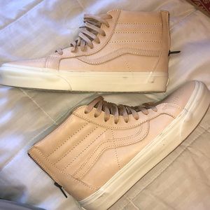 Leather Skate hi Vans